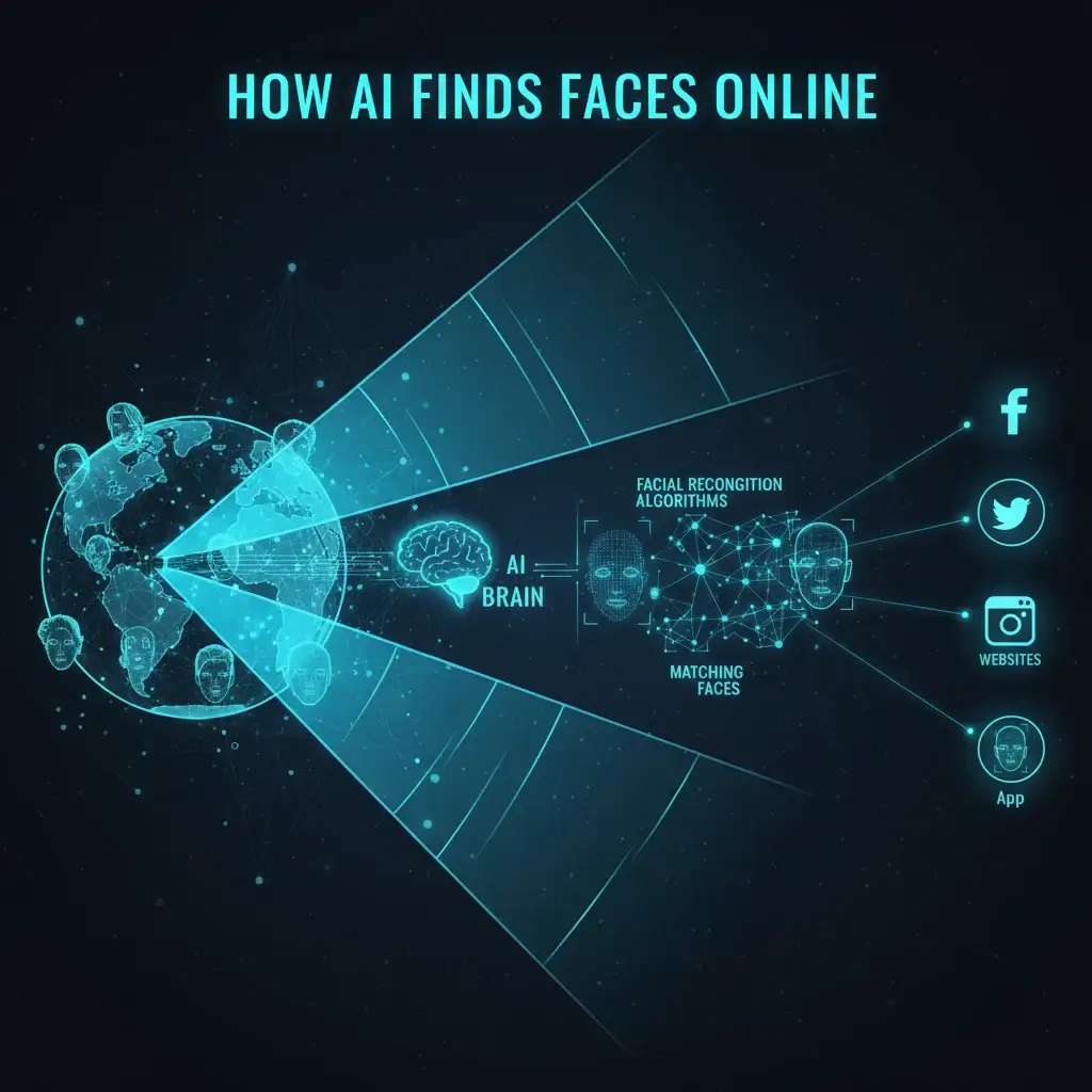 AI face recognition search technology